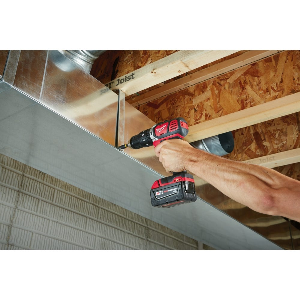 Milwaukee 2607-22CT M18 Compact 1/2" Hammer Drill/Driver Kit