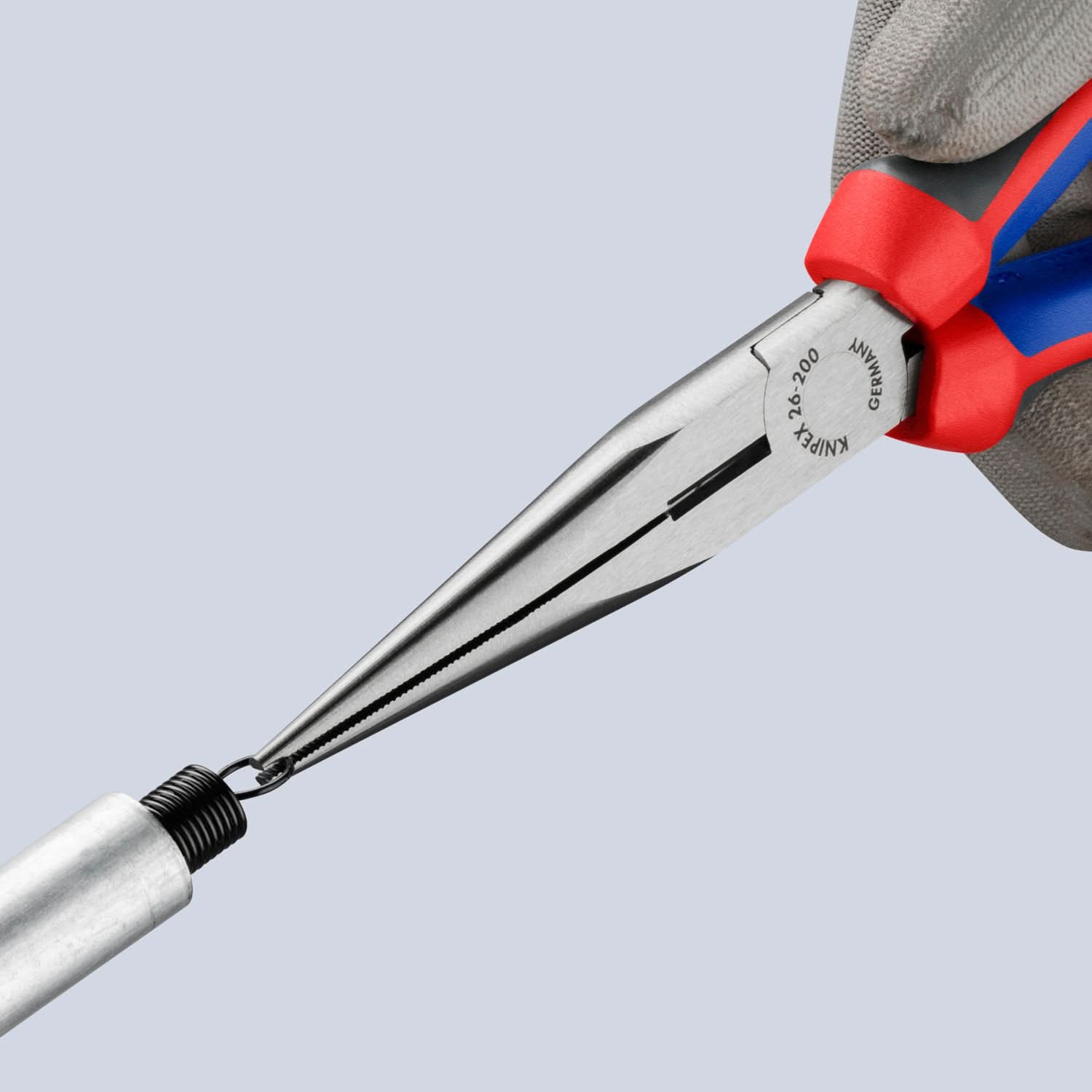 Knipex 26 12 200 Long Nose Pliers with Cutter – Tool Nut