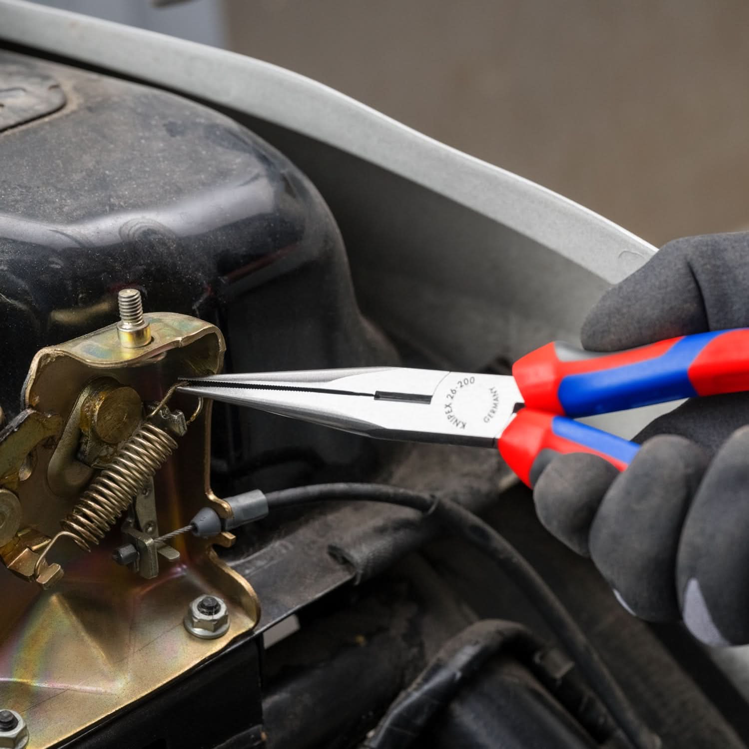 Long Nose Pliers with Cutter