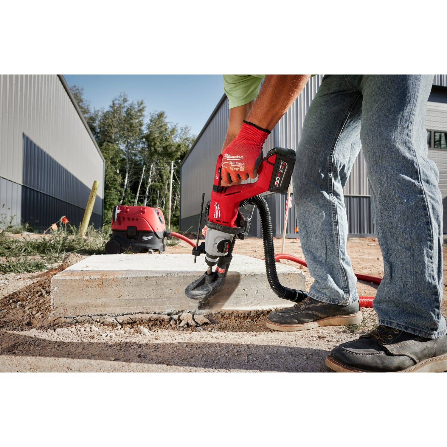 Milwaukee 2613-20 M18 Brushless 1" SDS Plus D-Handle Rotary Hammer