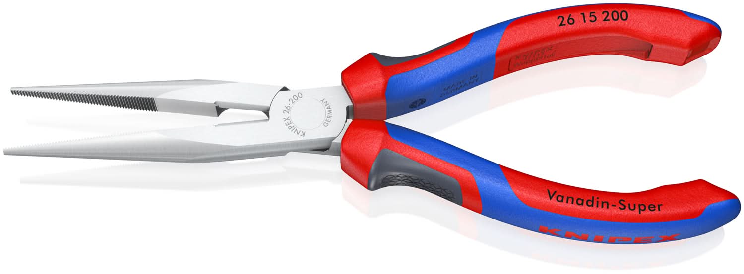 Long Nose Pliers with Cutter