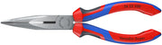 Long Nose 40° Angled Pliers with Cutter