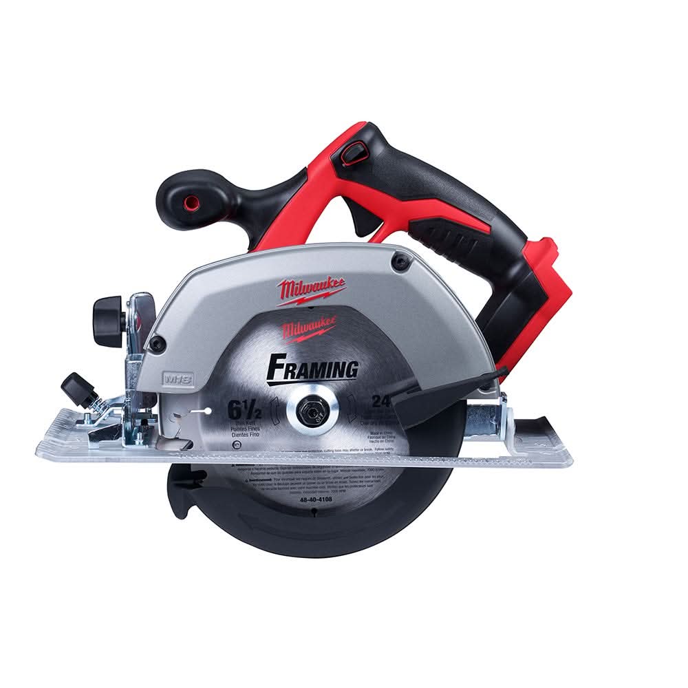 Milwaukee M18 6-1/2" Circular Saw with M18 REDLITHIUM HIGH OUTPUT XC 6.0Ah Battery 2-Pack