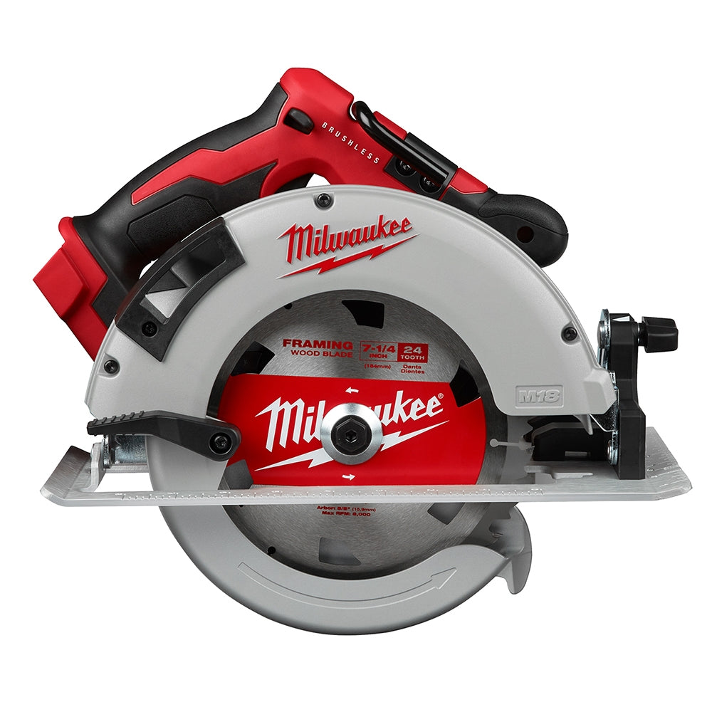 Milwaukee 2631-20 M18 Brushless 7-1/4" Circular Saw, Tool Only