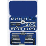 Irwin 26319 HANSON Machine Screw/Fractional/Metric Tap And Die Set 40 Piece Set