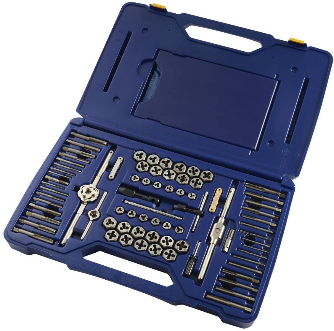 Irwin 26377 HANSON Machine Screw/Fractional/Metric Tap Die Extractor and Drill Bit 117 Piece Set