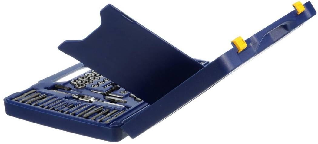 Irwin 26377 HANSON Machine Screw/Fractional/Metric Tap Die Extractor and Drill Bit 117 Piece Set