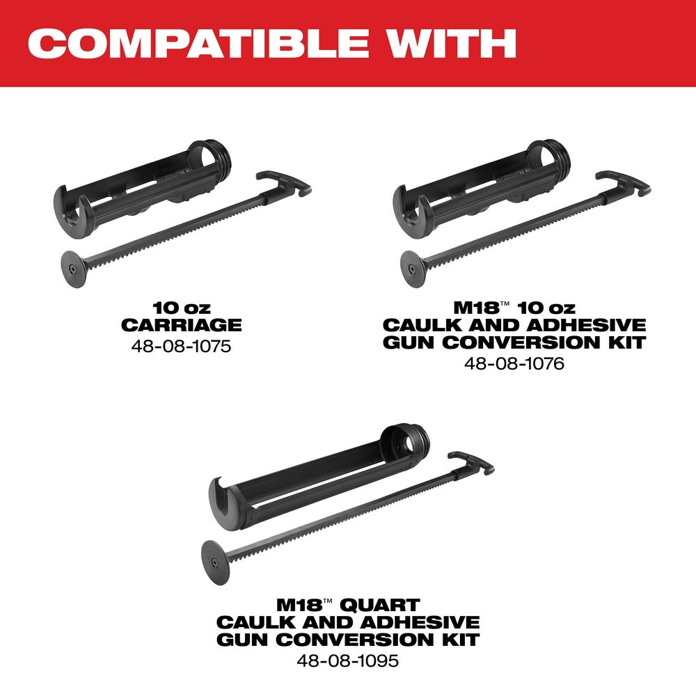 Milwaukee 2641-20 M18 Cordless 10oz. Caulk and Adhesive Gun