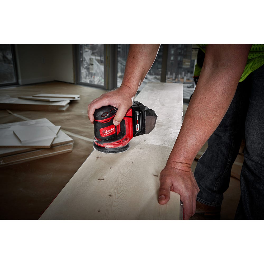 Milwaukee 2648-20 M18 Cordless 5-Inch Random Orbit Sander, Tool Only