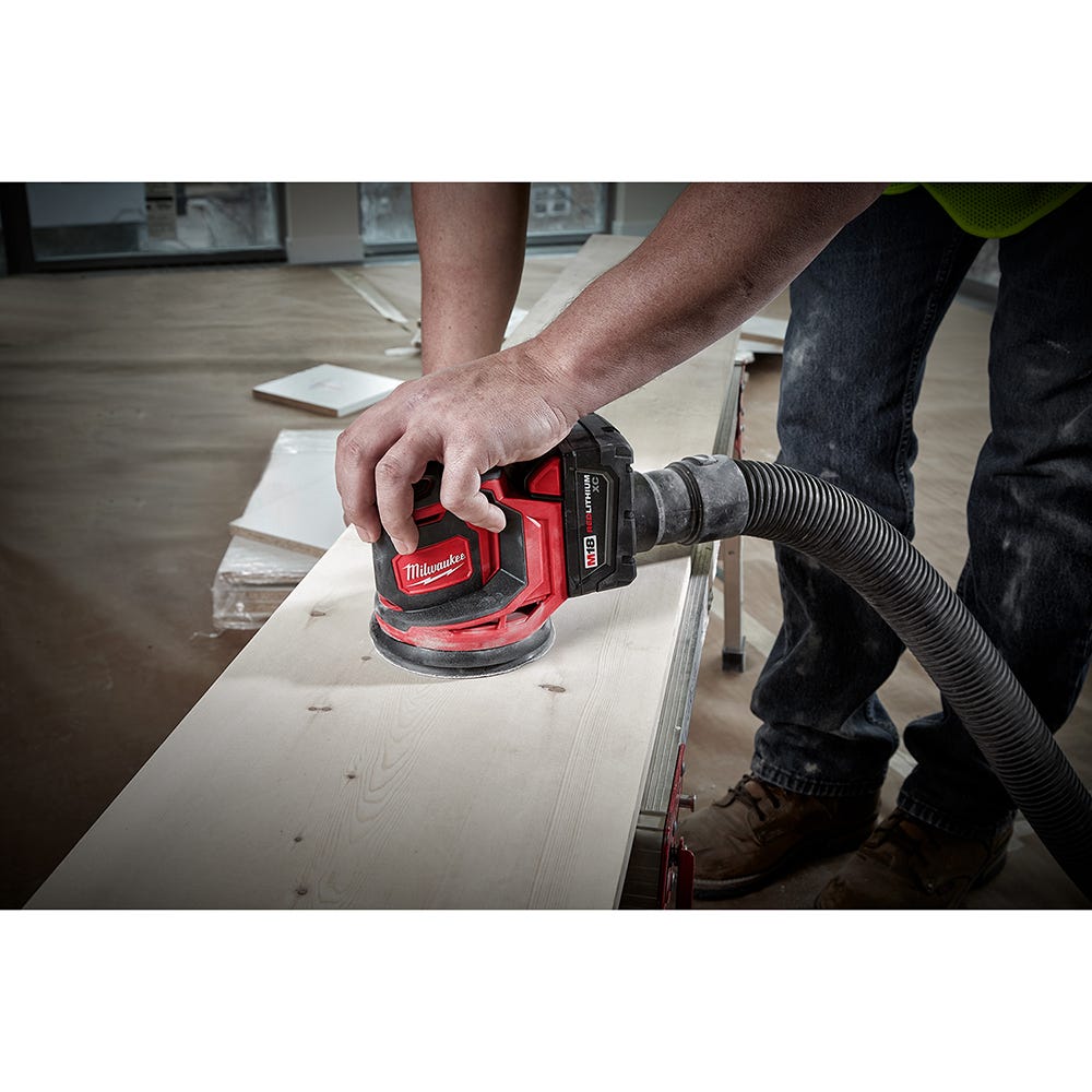 Milwaukee 2648-20 M18 Cordless 5-Inch Random Orbit Sander, Tool Only