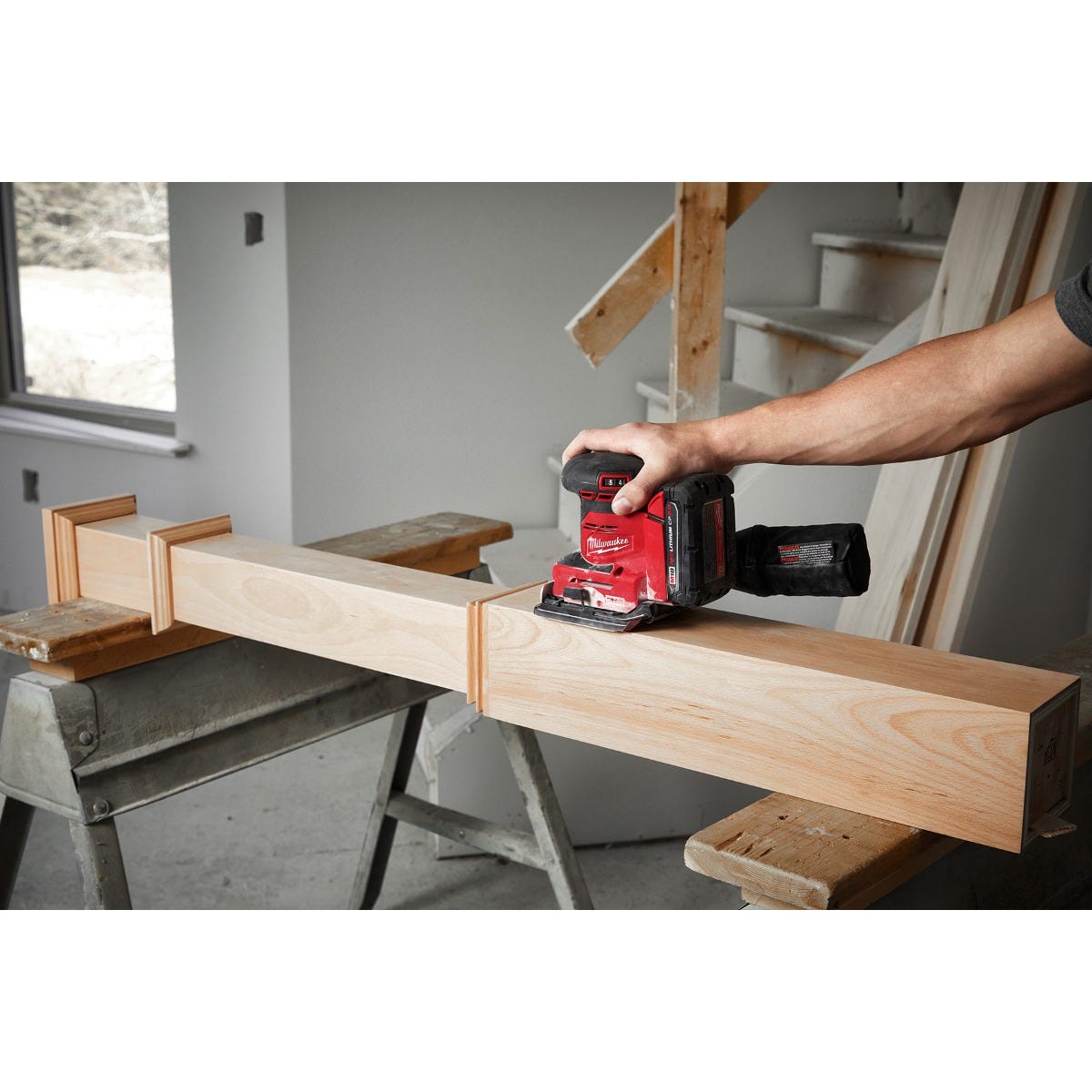 Milwaukee 2649-20 M18 1/4-Sheet Orbital Sander – Tool Nut