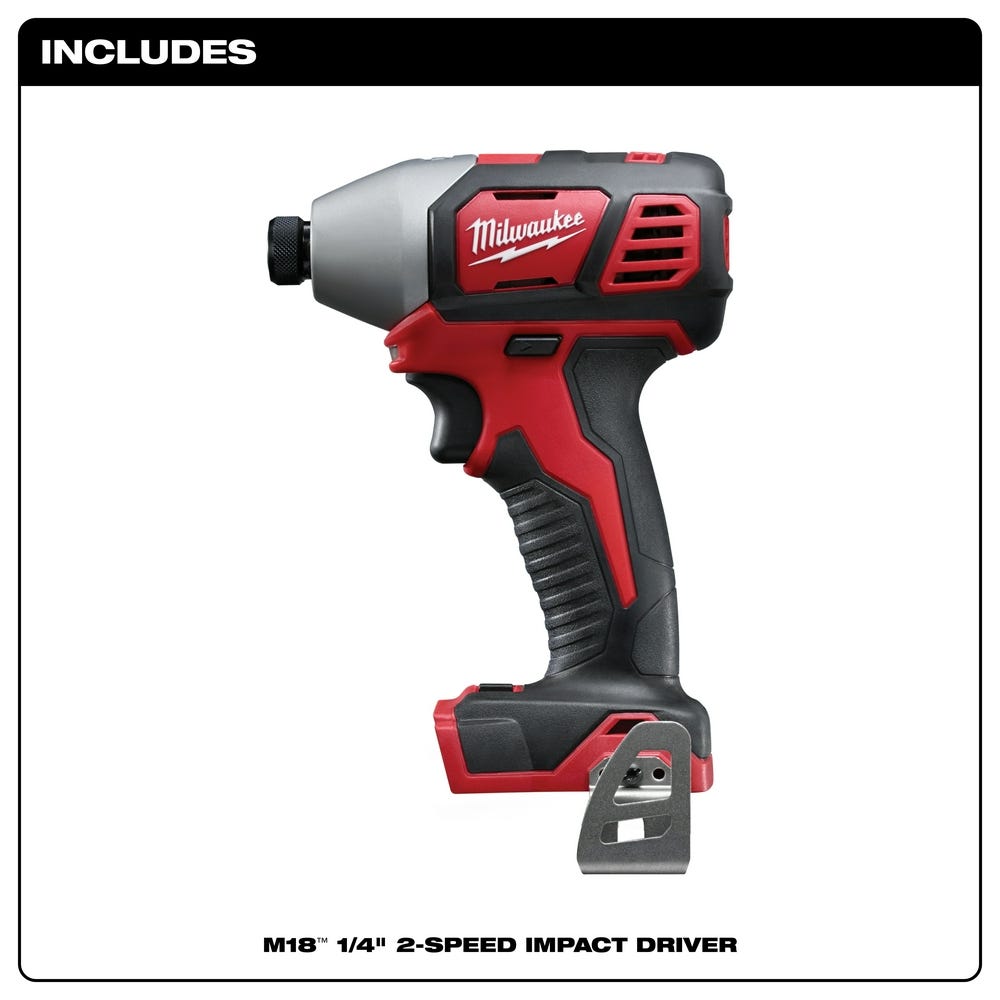 Milwaukee 2657-20 M18 2-Speed 1/4" Hex Impact Driver