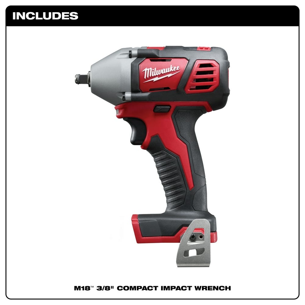 Milwaukee 2658-20 M18 3/8" Impact Wrench with Friction Ring