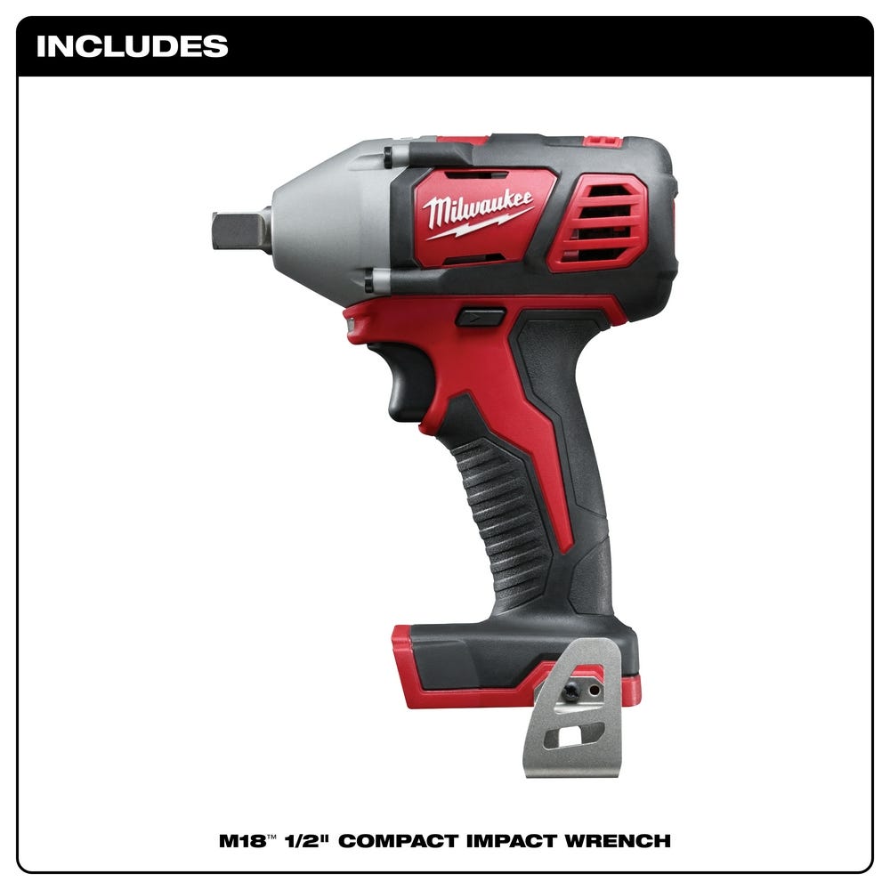 Milwaukee 2659-20 M18 1/2" Impact Wrench with Pin Detent
