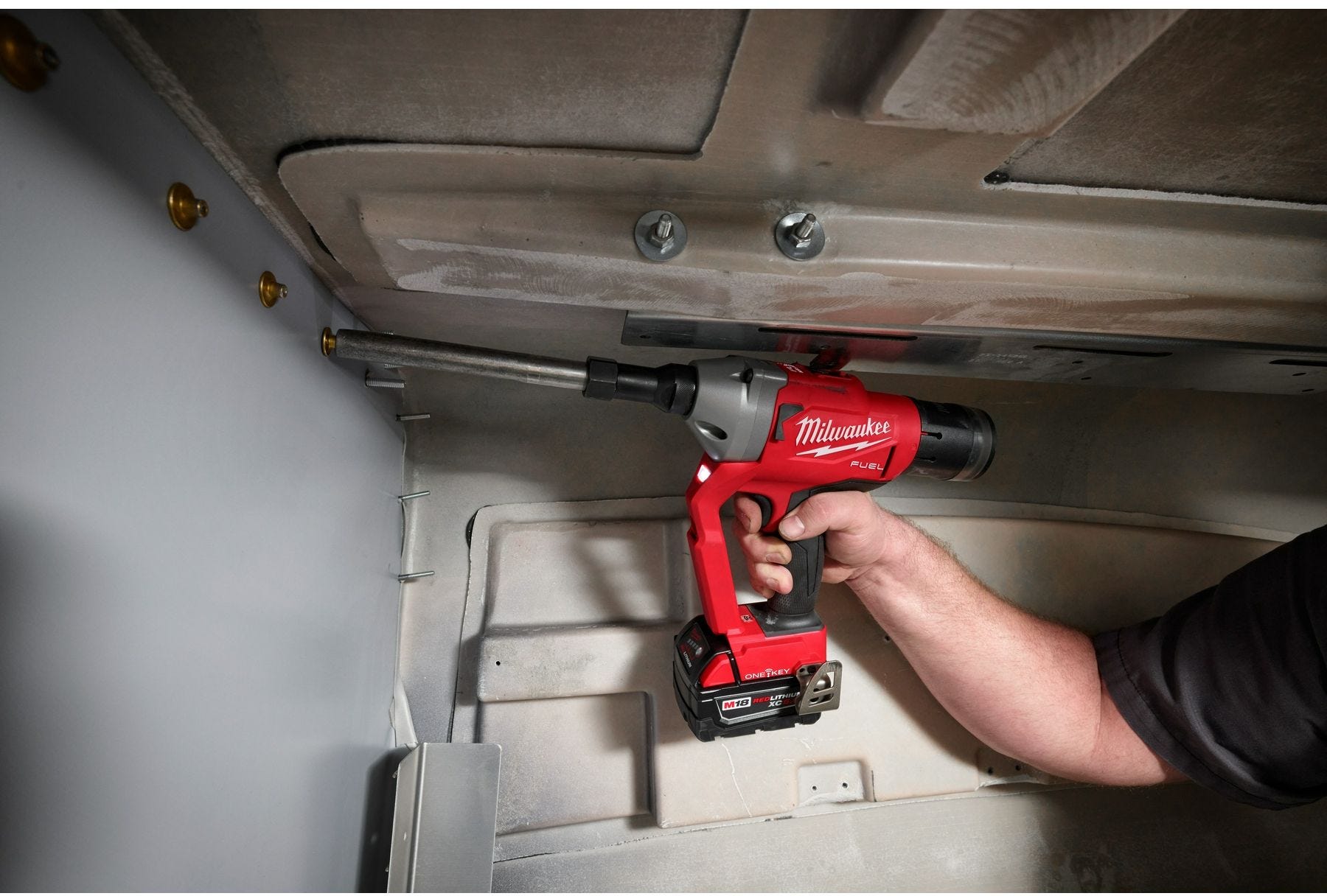 Milwaukee 2661-20 M18 FUEL 1/4" Lockbolt Tool w/ ONE-KEY, Tool Only
