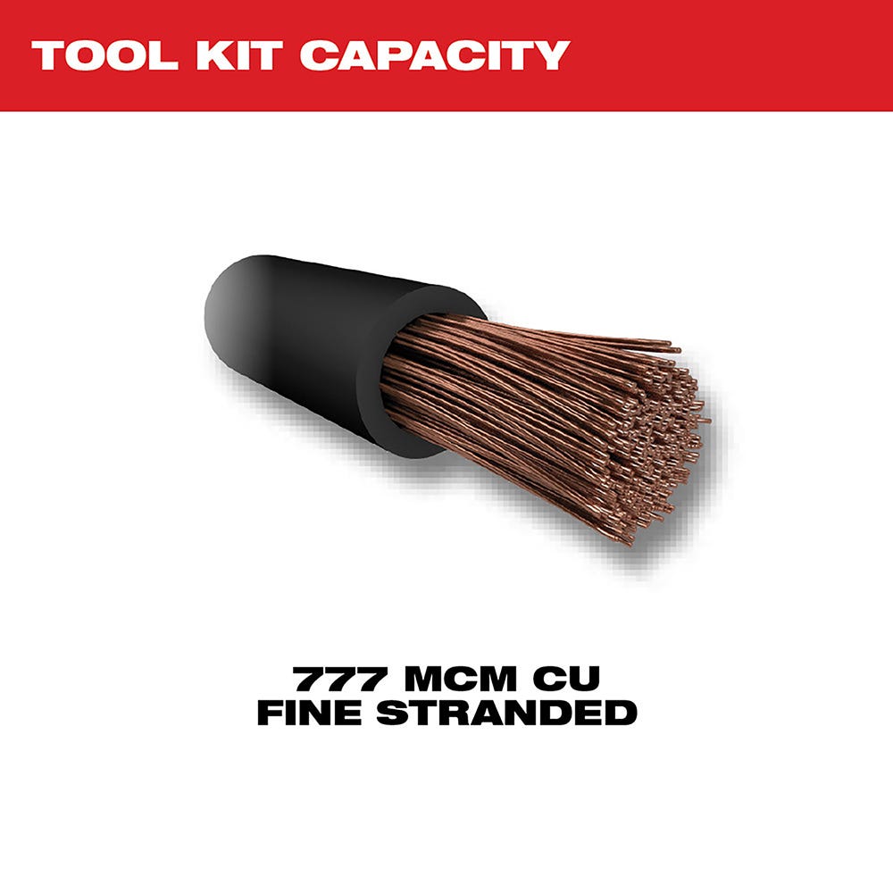 Milwaukee 2672-21 M18 FORCE LOGIC Cable Cutter Kit with 750 MCM Cu Jaws