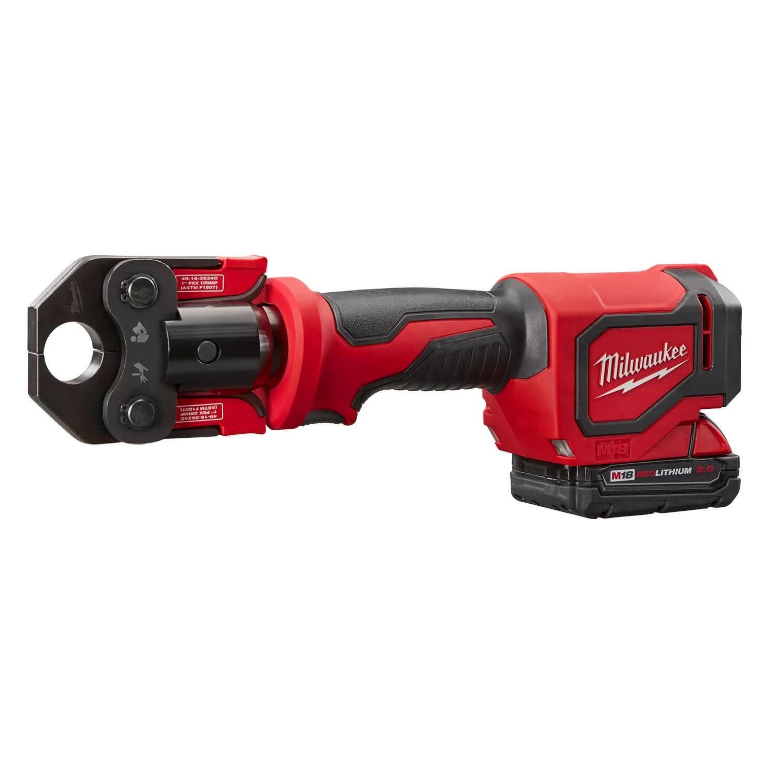 Milwaukee 2674-22C M18 Short Throw Press Tool Kit with PEX Crimp Milwaukee 2674-22C M18 Short Throw Press Tool Kit with PEX Crimp