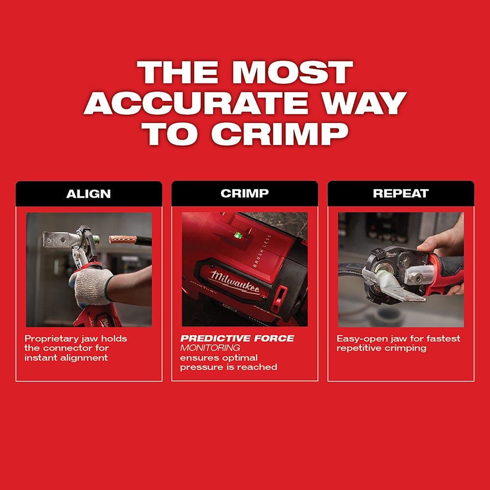 Milwaukee 2679-22 M18 FORCE LOGIC 600 MCM Crimper