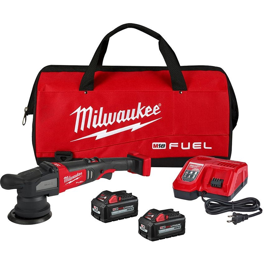 Milwaukee 2684-22HD M18 FUEL 5-inch 15mm Random Orbital Polisher 6.0Ah Kit