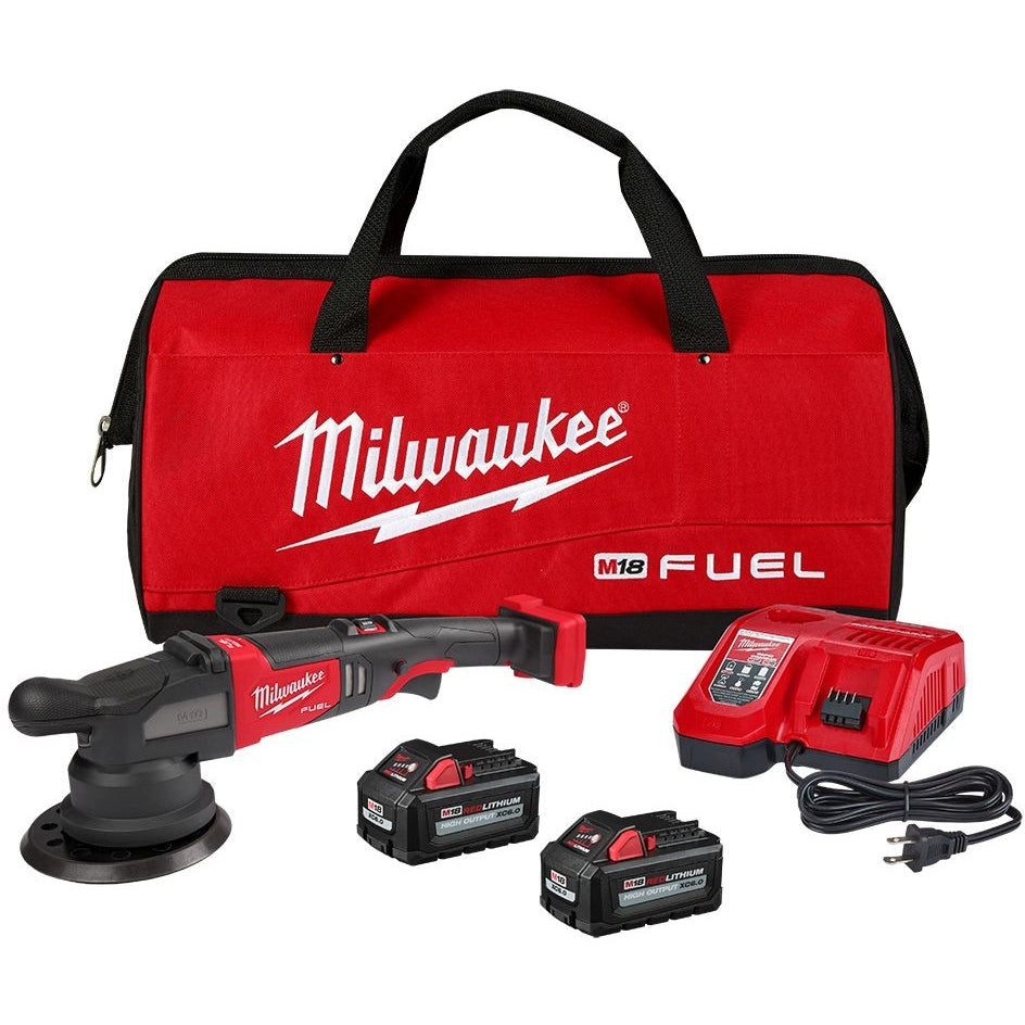Milwaukee 2685-22HD M18 FUEL 6-inch 21mm Random Orbital Polisher 6.0Ah Kit