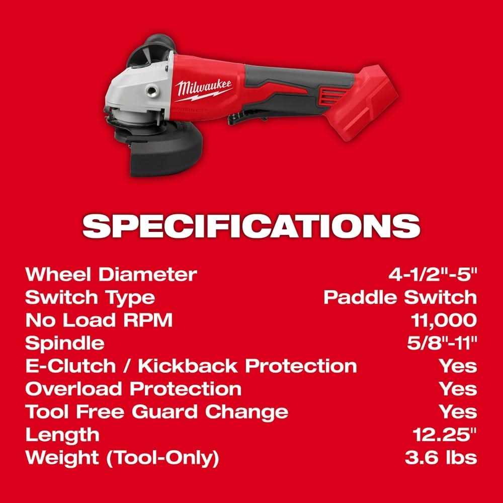 Milwaukee 2686-20 M18 Brushless 4-1/2
