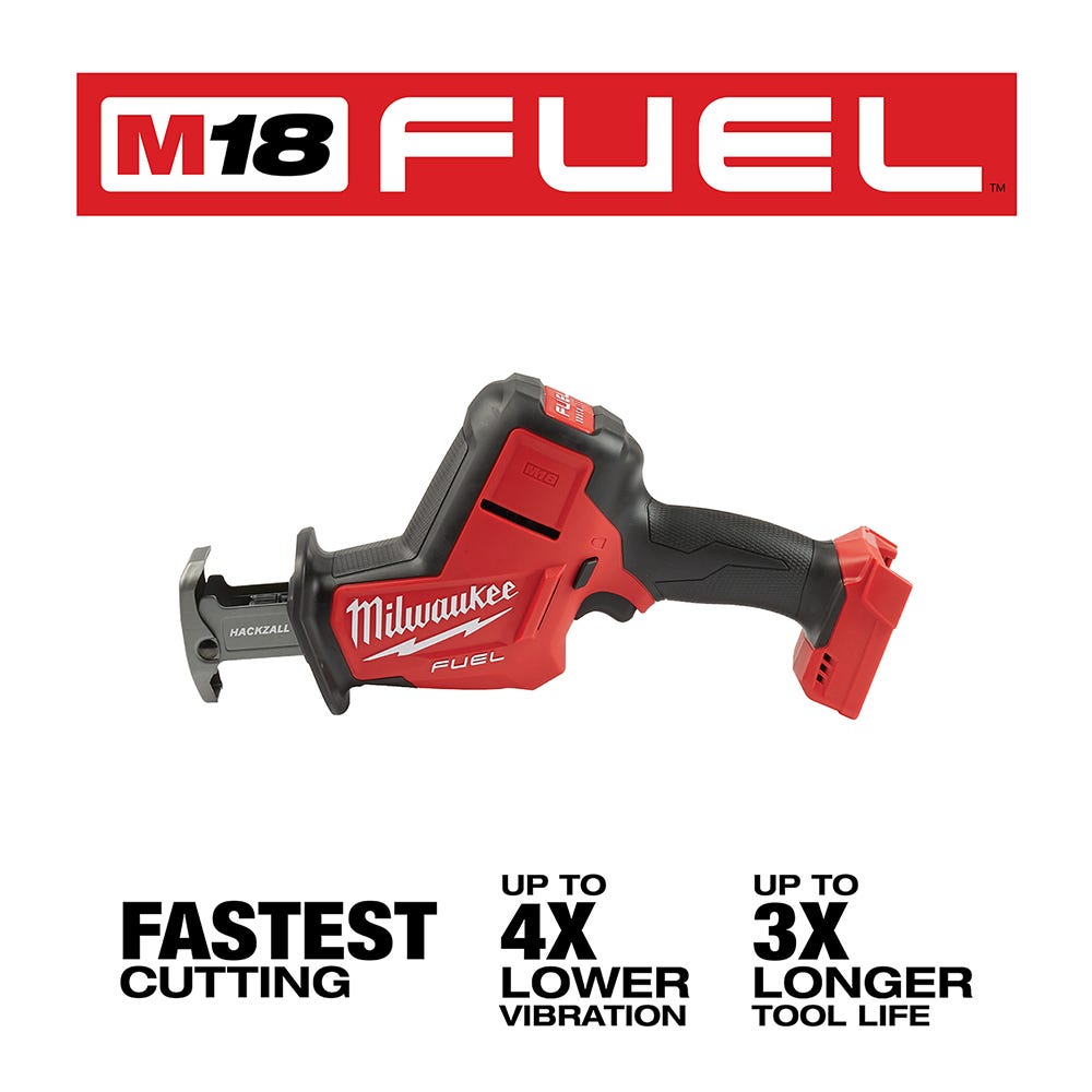 Milwaukee 2719-20 M18 FUEL Hackzall Recip Saw, Tool Only