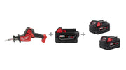 Milwaukee 2719-20 M18 FUEL Hackzall with 48-11-1850 XC 5.0Ah battery and 48-11-1852 XC 5.0Ah battery 2-pack
