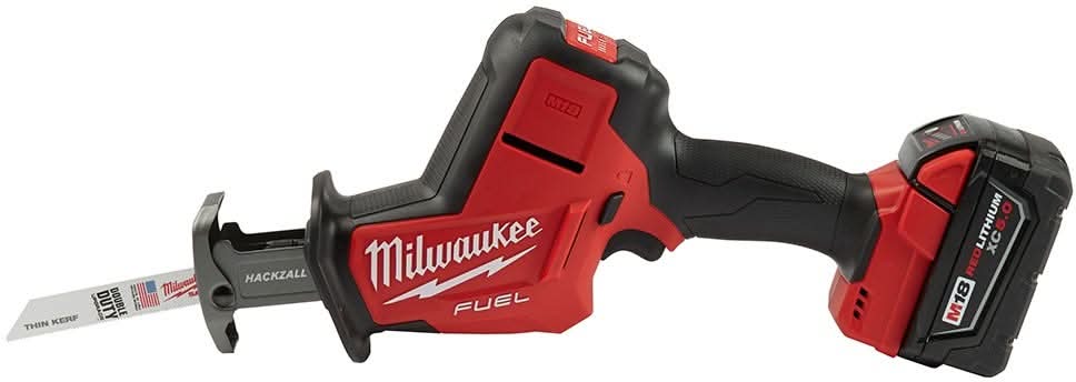 Milwaukee 2719-21 M18 FUEL Hackzall Recip Saw 5Ah Kit + FREE AX