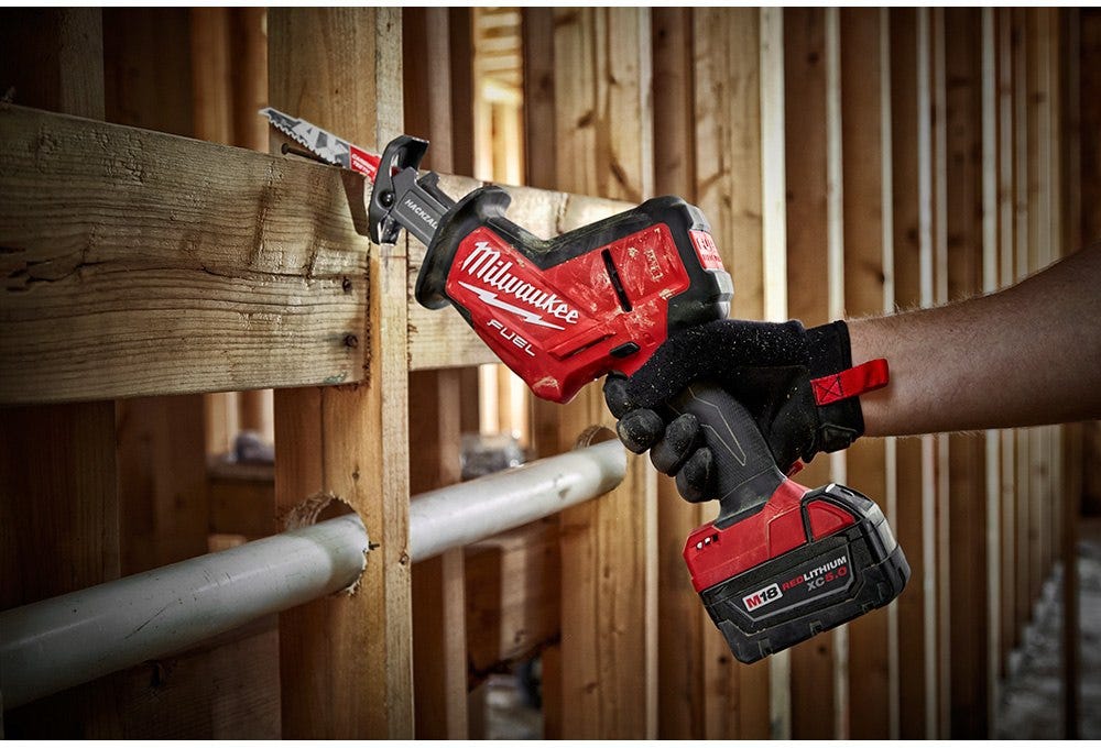 Milwaukee 2737-20 M18 Fuel D-Handle Jig Saw and Hackzall Recip Saw Kit