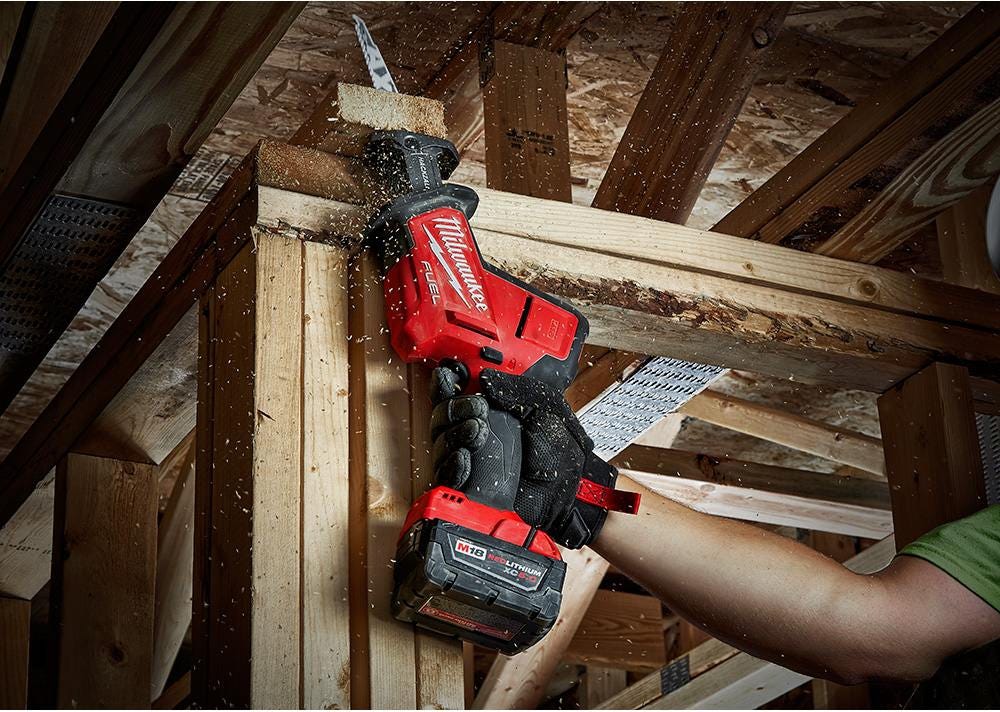 Milwaukee 2737-20 M18 Fuel D-Handle Jig Saw and Hackzall Recip Saw Kit