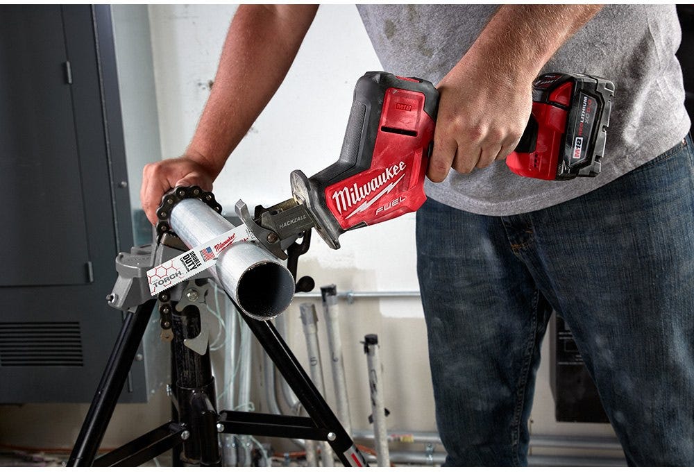 Milwaukee 2737-20 M18 Fuel D-Handle Jig Saw and Hackzall Recip Saw