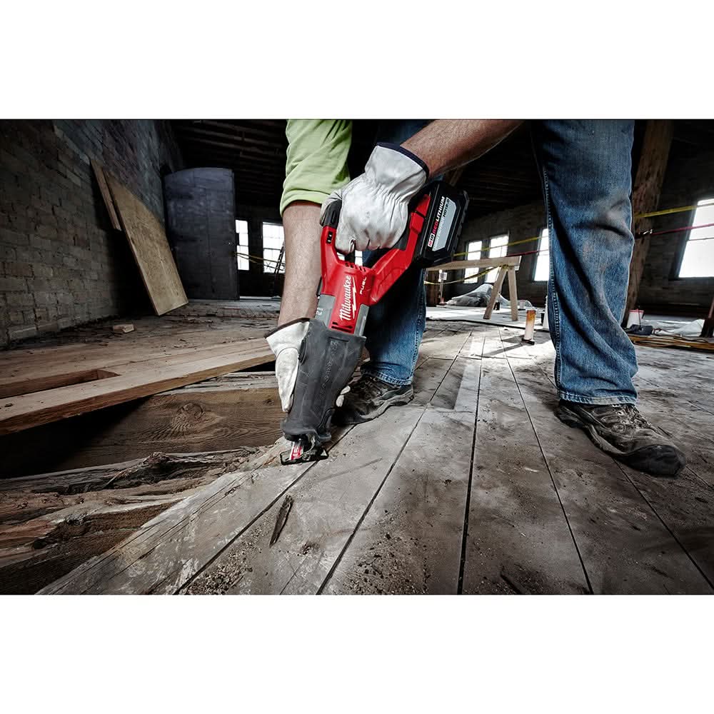 Milwaukee 2722-20 M18 Fuel Super Sawzall Reciprocating Saw, Tool