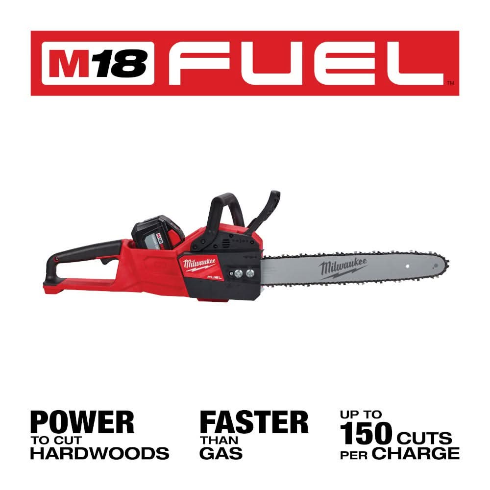 Milwaukee 2727-21HD M18 FUEL 16-Inch Chainsaw 12.0Ah HD Kit – Tool Nut