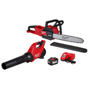 Milwaukee 2727-21HDB M18 FUEL Brushless 16 in. Chainsaw & Blower 12.0Ah Kit