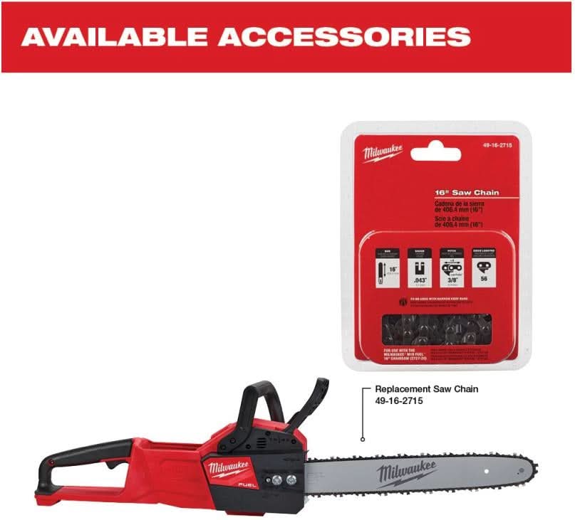 Milwaukee PROMO 49-16-2715 16" Chainsaw Chain (PROMO)