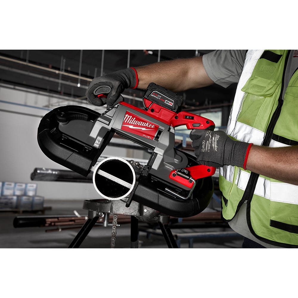 Milwaukee 2729S-22 M18 FUEL Deep Cut Dual-Trigger Band Saw 5.0Ah Kit