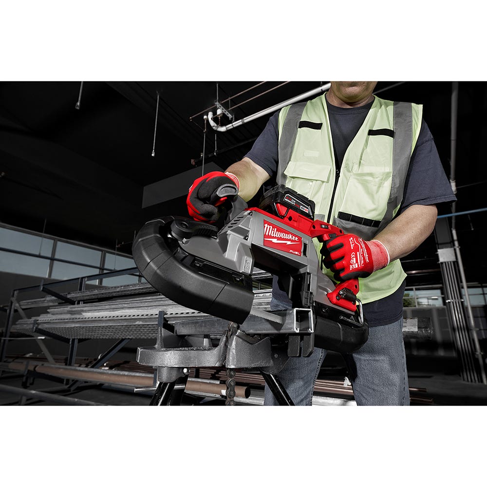 Milwaukee 2729S-22 M18 FUEL Deep Cut Dual-Trigger Band Saw 5.0Ah Kit