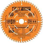 CMT Woodworking Cutting Tools 273.160.56H ITK Plus 160mm 56T Ultra Finish Circular Saw Blade