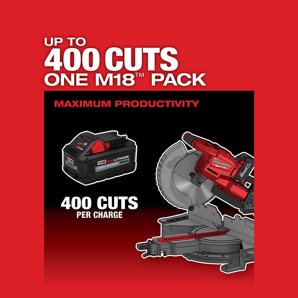 Milwaukee 2734-20 M18 10" Dual Bevel Sliding Compound Miter Saw