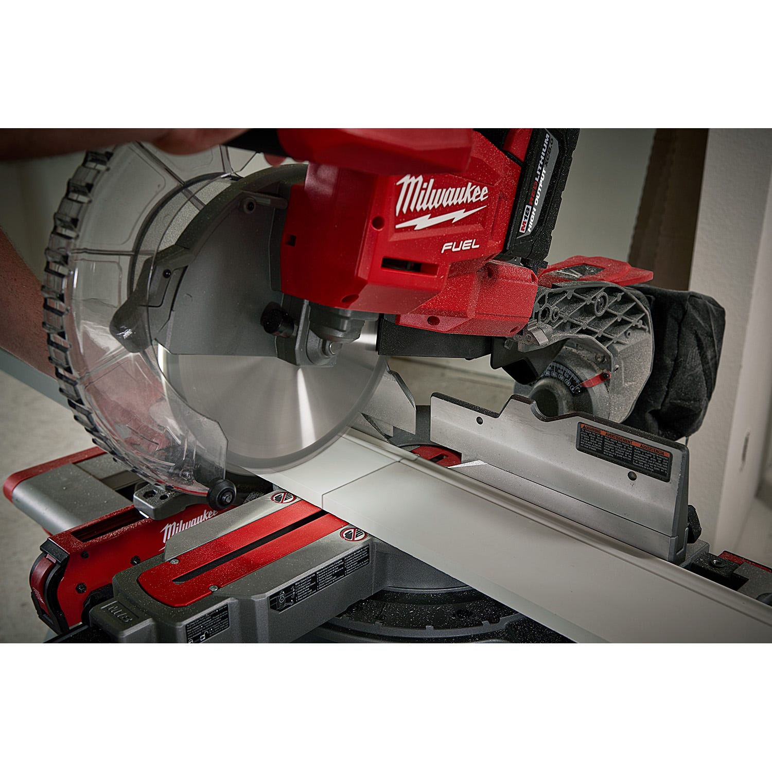 Milwaukee 2734-21 M18 FUEL 10" Dual Bevel Sliding Compound Miter Saw 8.0Ah Kit
