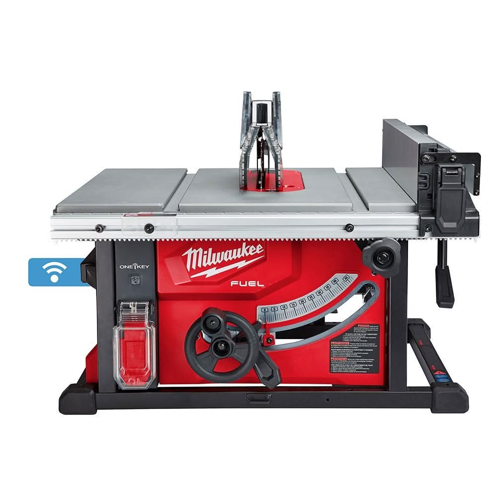 Milwaukee M18 FUEL 8-1/4" Table Saw with One-Key, Tool Only with M18 Fuel D-Handle Jig Saw, Tool Only