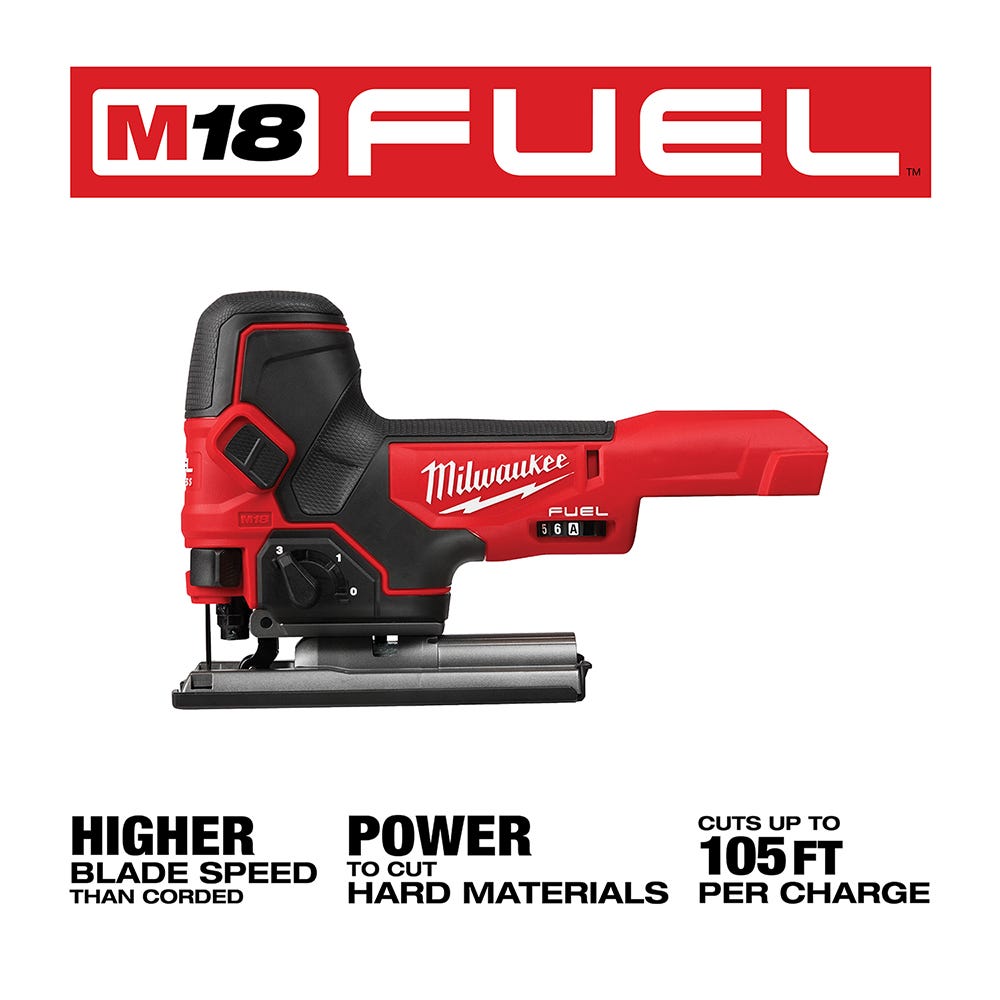 Milwaukee 2737B-20 M18 Fuel Barrel Grip Jig Saw, Tool Only