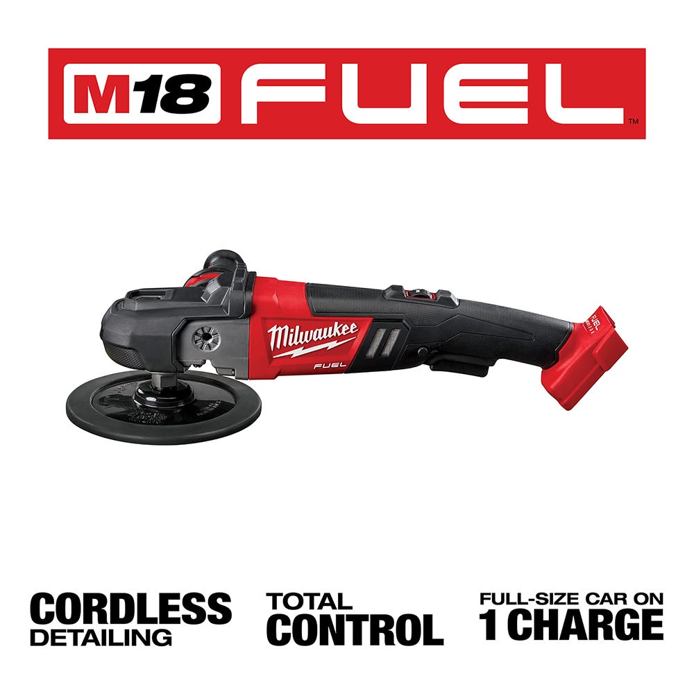 Milwaukee 2738-20 M18 7" Variable Speed Polisher (Tool Only)