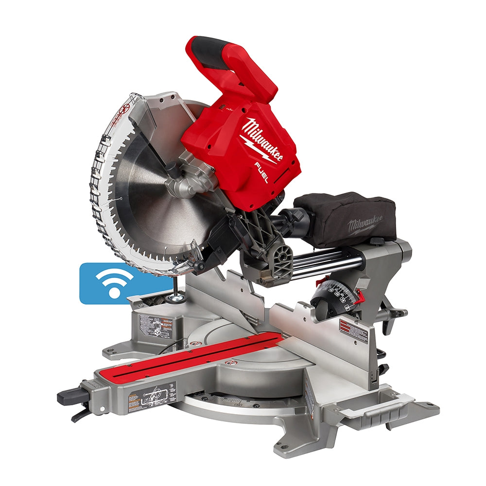 Milwaukee 2739-20 M18 FUEL 12" Dual Bevel Sliding Compound ONE-KEY Miter Saw, Tool Only