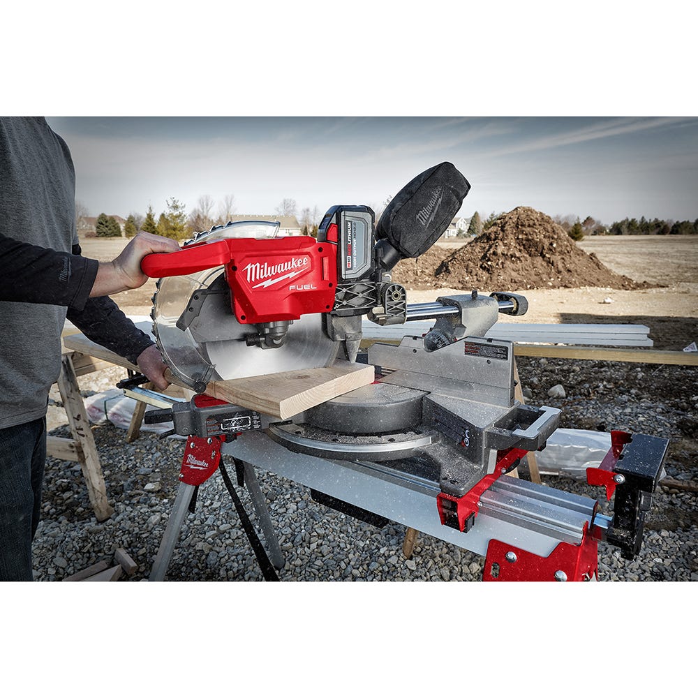 Milwaukee 2739-20 M18 FUEL 12" Dual Bevel Sliding Compound ONE-KEY Miter Saw, Tool Only
