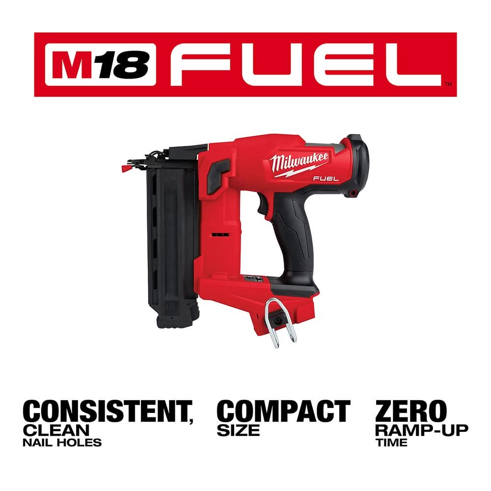 Milwaukee 2746-20 M18 FUEL Brushless Cordless 18-Gauge Brad Nailer