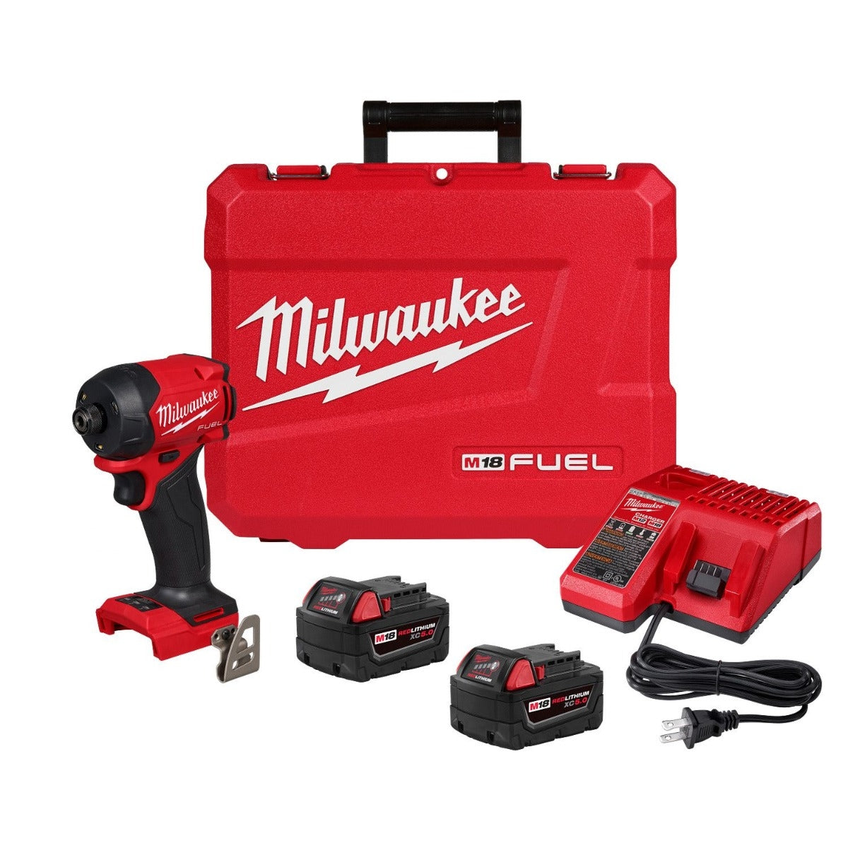 Milwaukee 2761-22 M18 FUEL SURGE 1/4" Hex Hydraulic Impact Driver 5.0Ah Kit
