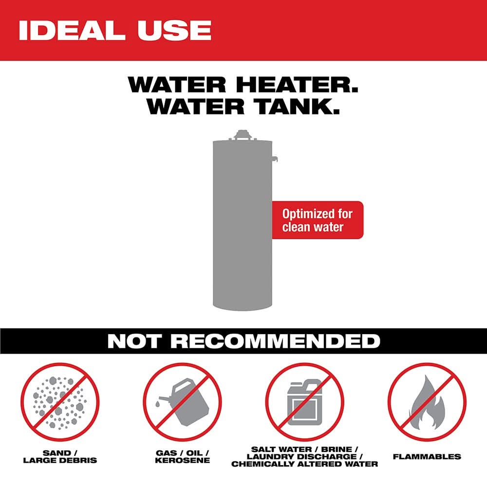 Milwaukee M18 Water Transfer Pump with M18 REDLITHIUM XC 5.0Ah Extended Capacity Battery Pack