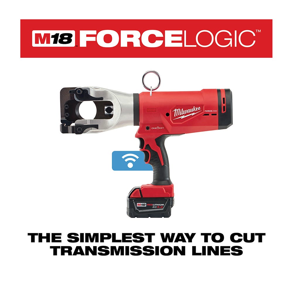 【ayuppage】 Milwaukee 2777-21 M18 FORCE LOGIC 1590 ACSR Cable Cutter – Tool Nut