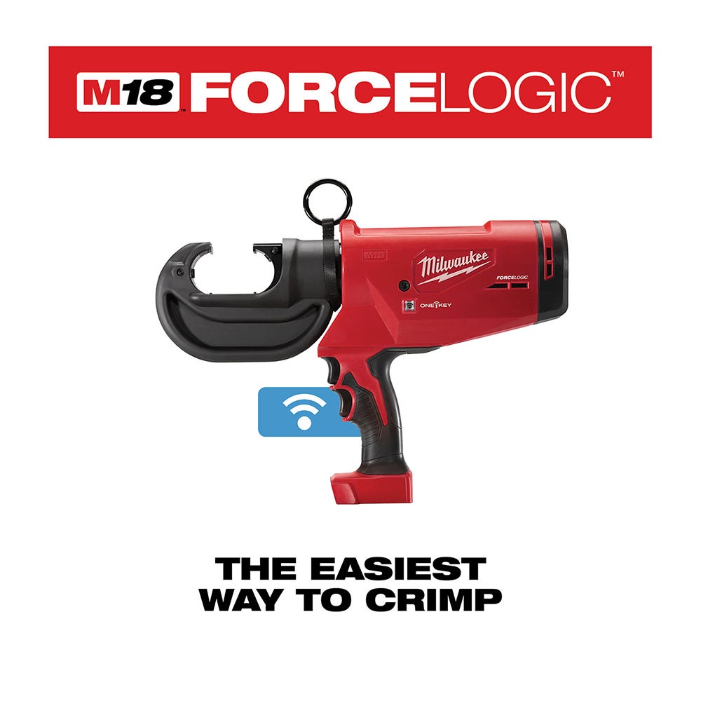 Milwaukee 2778-20 M18 Force Logic 12 Ton Utility Crimper – Tool Nut